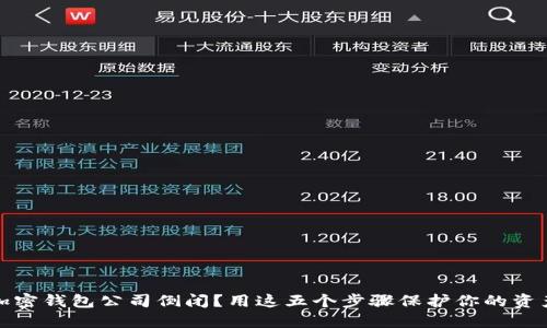 加密钱包公司倒闭？用这五个步骤保护你的资产